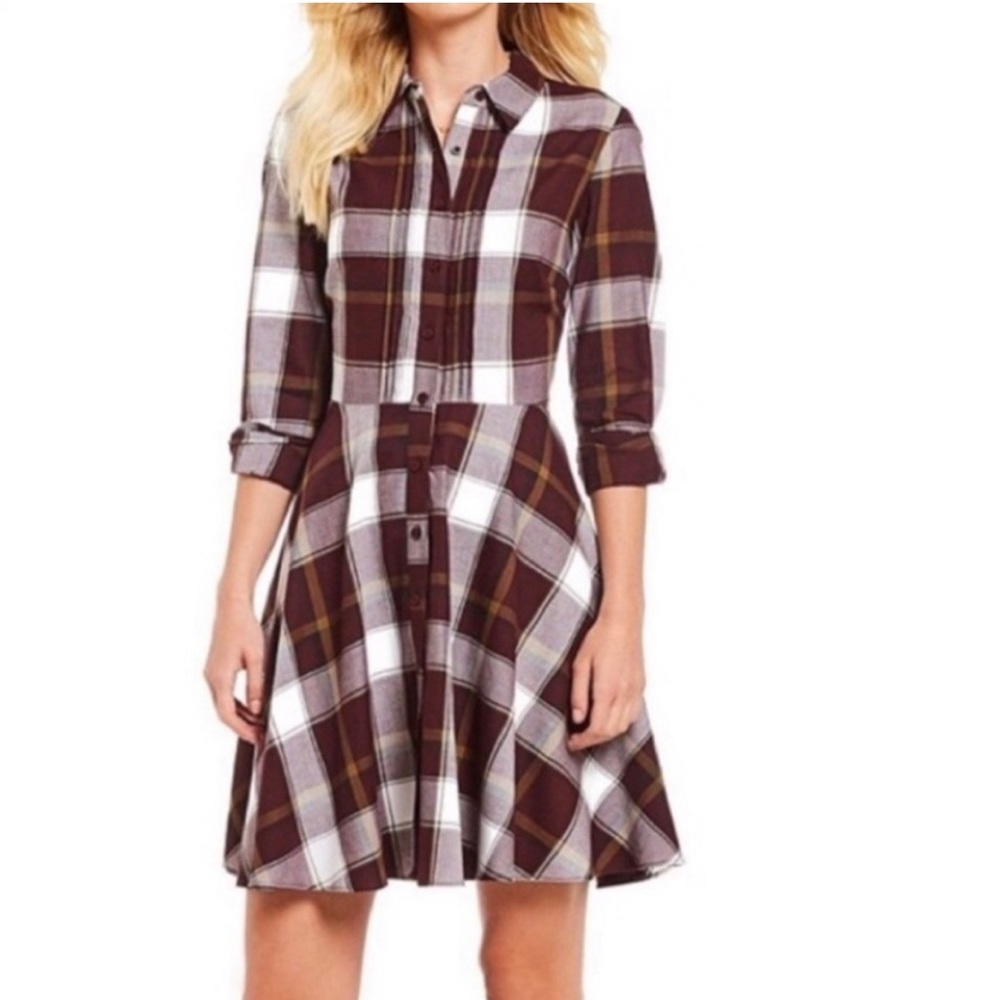 Cremieux Plaid Dress